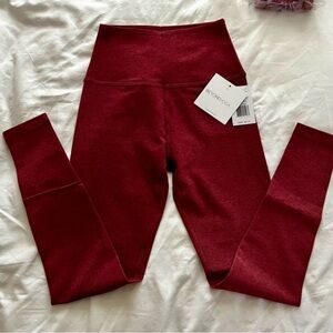 Beyond Yoga Red/burgandy High-
NWT
Waisted Leggings